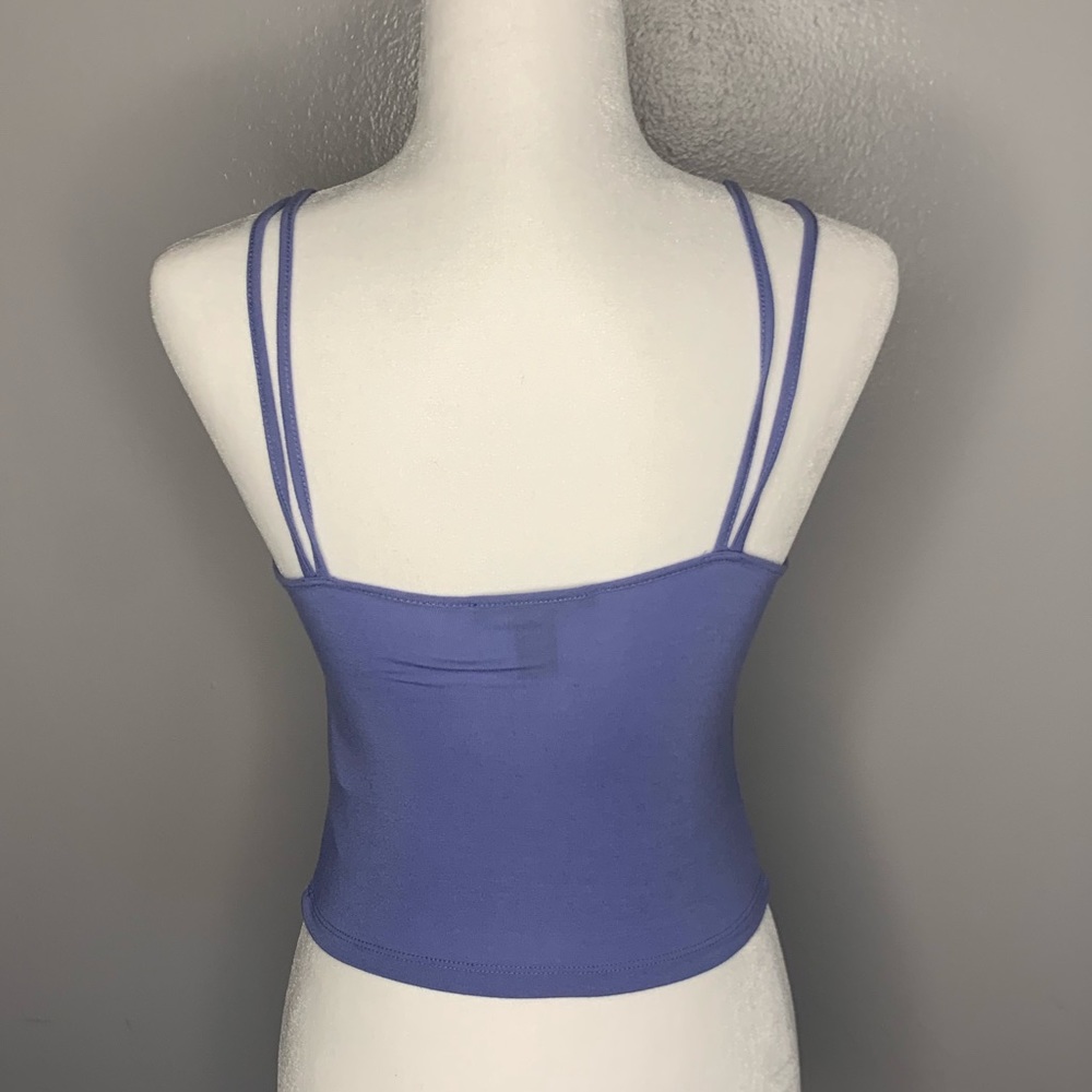 Blue Crop Top - Picture 3 of 3